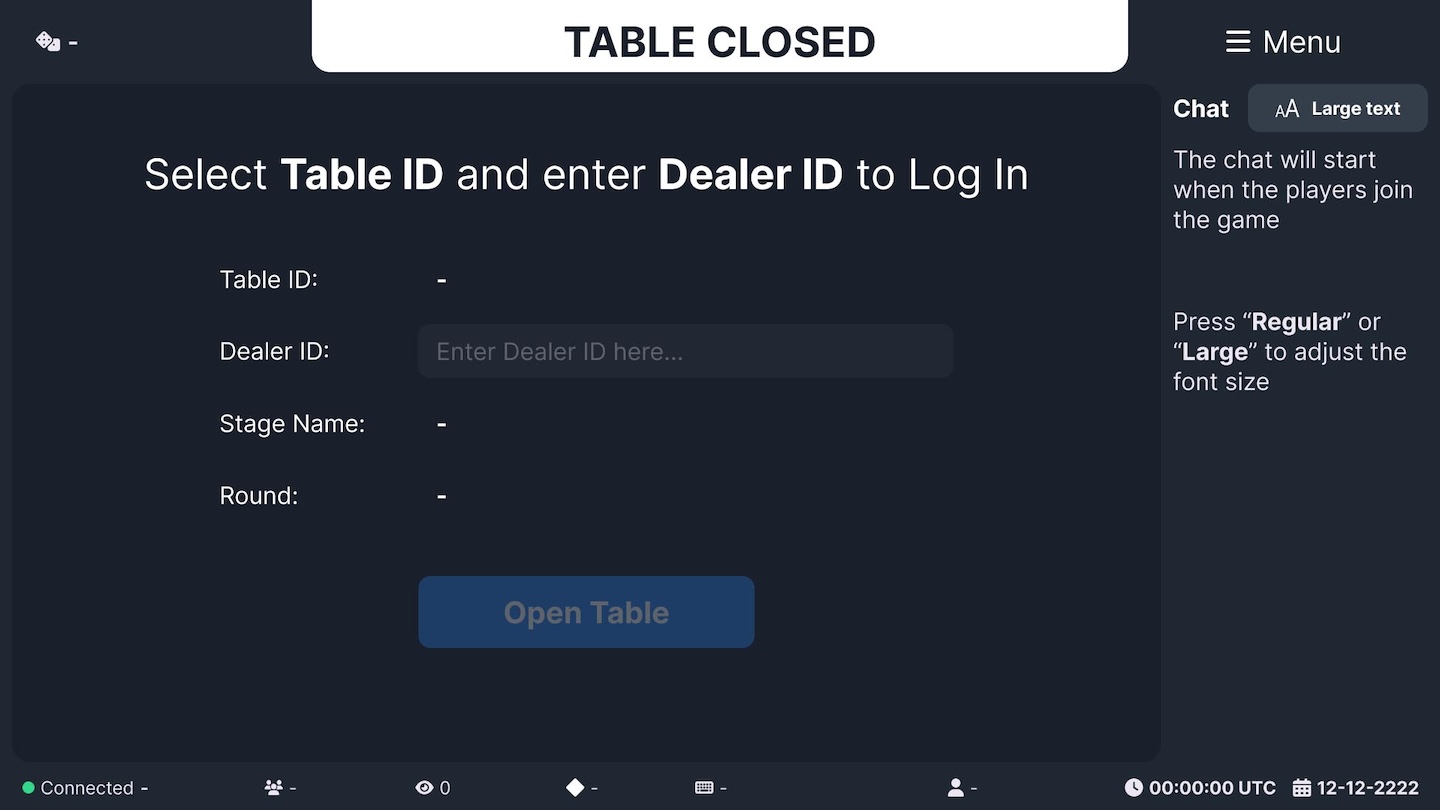 DealerUI-Core-OpeningTable