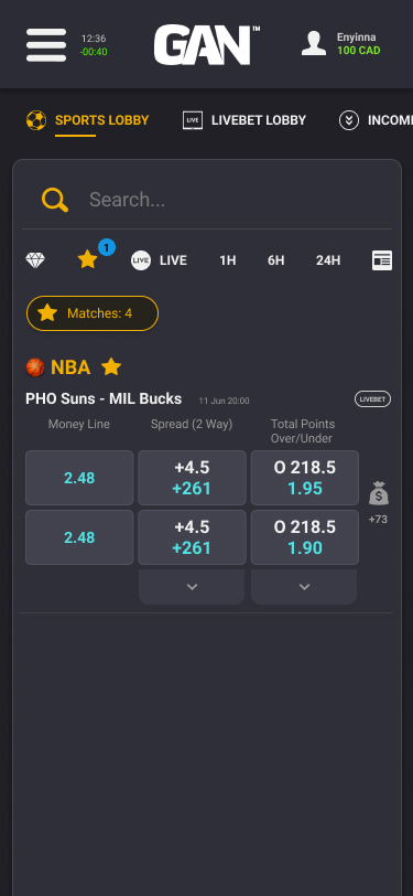 DMobile-FavouritesPage